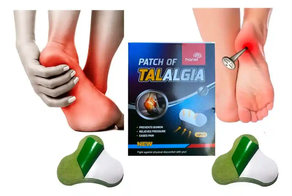 10 Parches Talalgia Dolor De Talón Fascitis Plantar Espolón