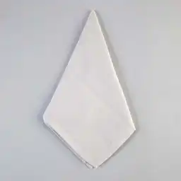 Servilletas Expressions Flora 45x45cm Blanco Algodon