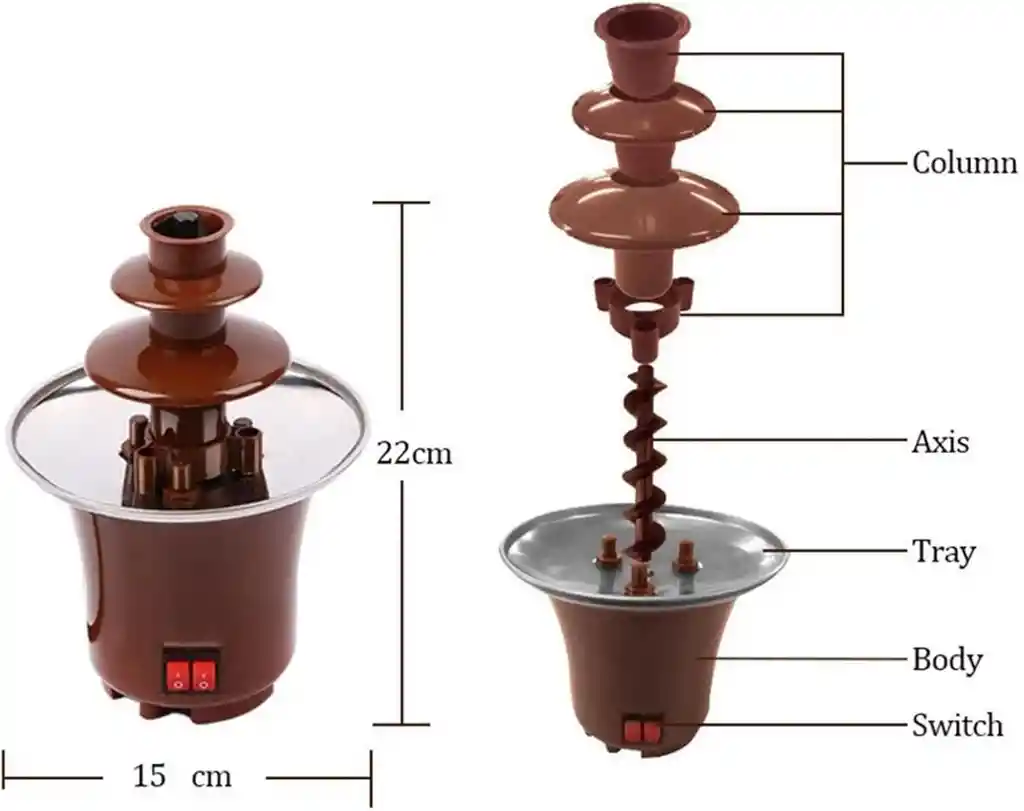 Mini Fuente De Chocolate