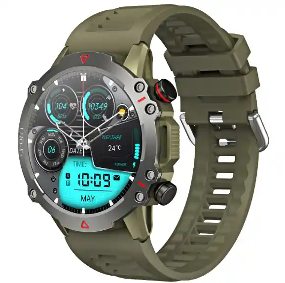 Smart Watch Mobulaa Amoled Tank5 Militar