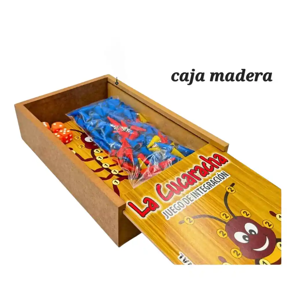 Juego De Mesa La Cucaracha Imantada 7 Jugadores Integracion Familiar