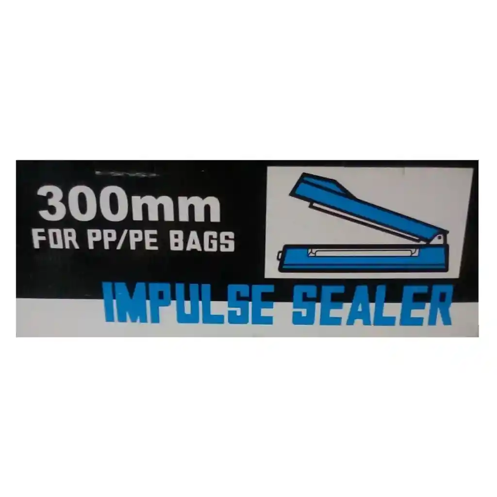 Selladora De Bolsas Plástica 30cm - Sellado Rápido Y Eficiente