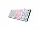 Teclado Gamer Vsg Quasar Rgb Switch Blue Blanco Rgb Spa