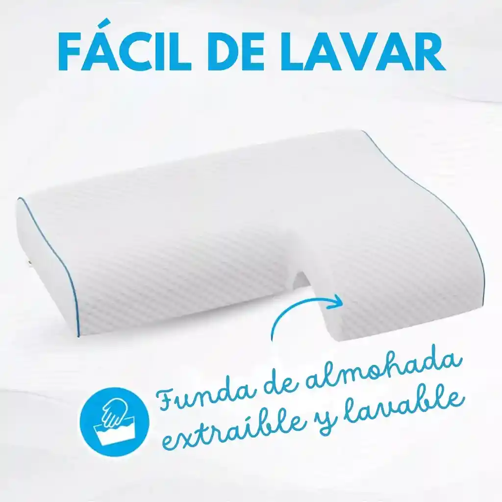Almohada De Brazo Parejas Cojin Memory Foam Transpirable