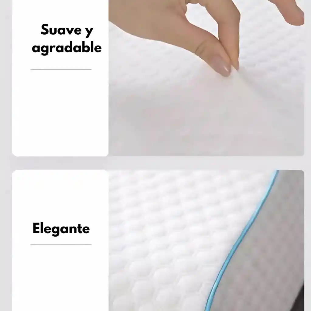 Almohada De Brazo Parejas Cojin Memory Foam Transpirable