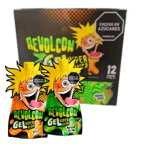 Revolcon Gel Hiper Acido Lulo-mango Biche X12und/20gr