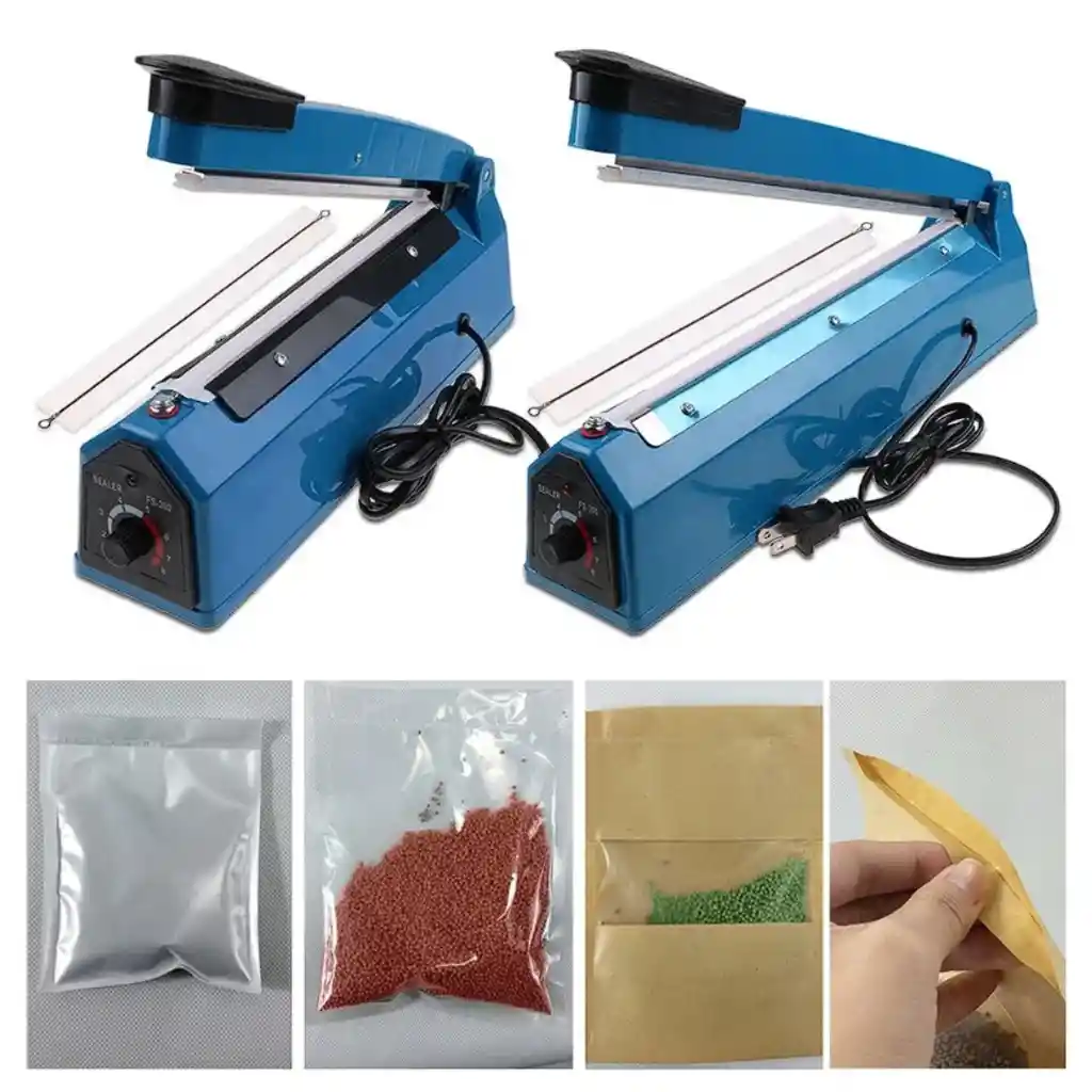 Selladora De Bolsas Plástica 20cm - Sellado Rápido Y Eficiente