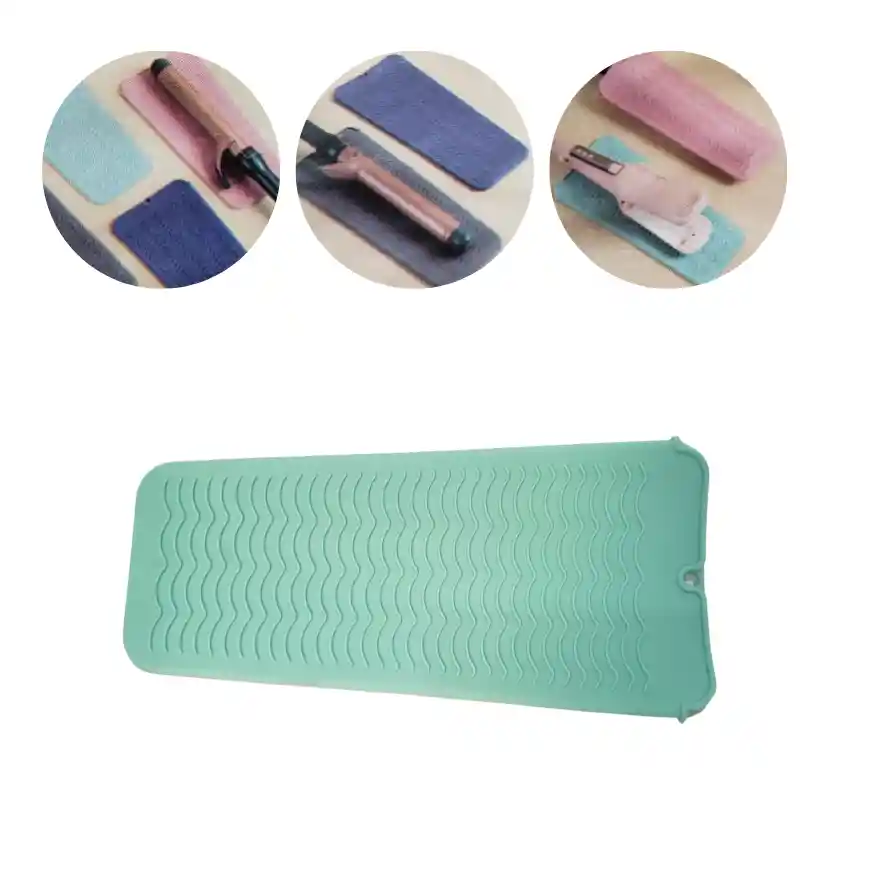 Funda De Silicona Para Rizadora Y Plancha Gris