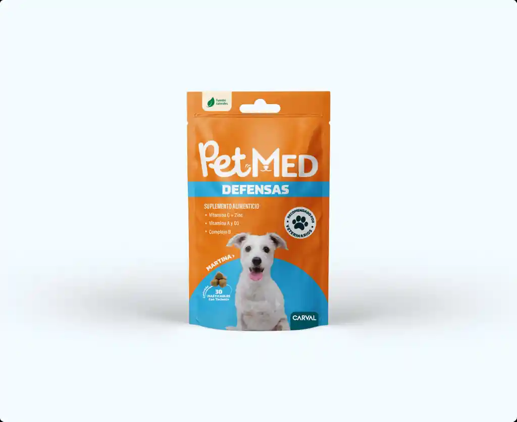 Petmed Defensas Bolsa X 30 Unids. Masticables