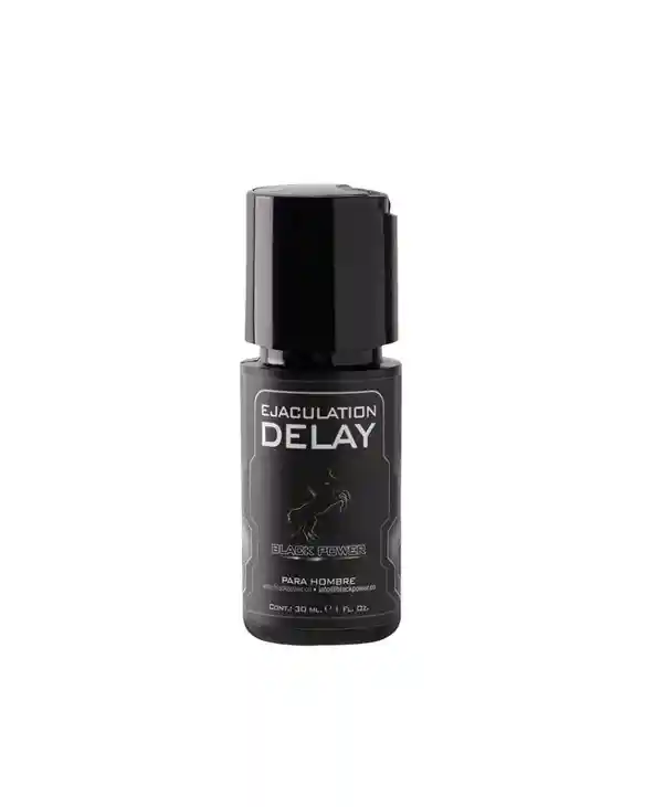 Lubricante Retardante En Crema Ejaculation Delay 30ml Black Power
