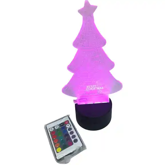 Lámpara Pequeña Moderna De Arbol Navidad