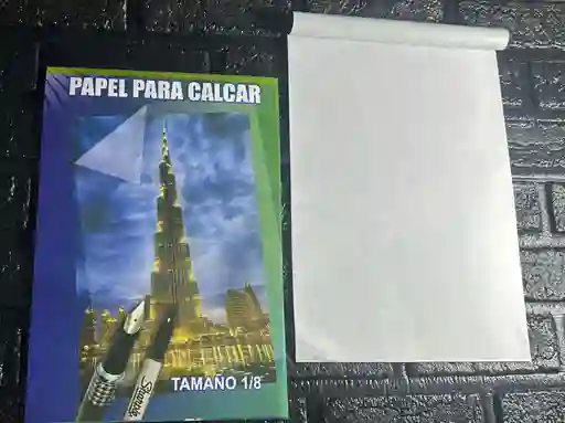 Block Calcante 1/8 X25 Hojas