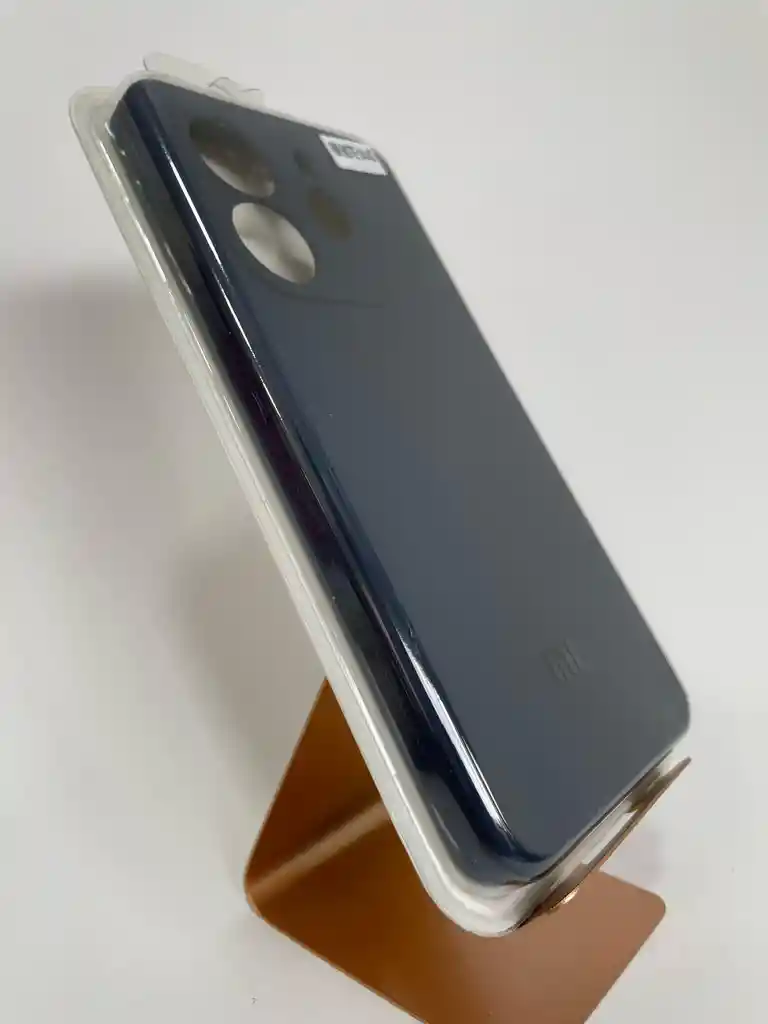 Silicon Case Xiaomi Redmi Note 14 4g Azul Oscuro
