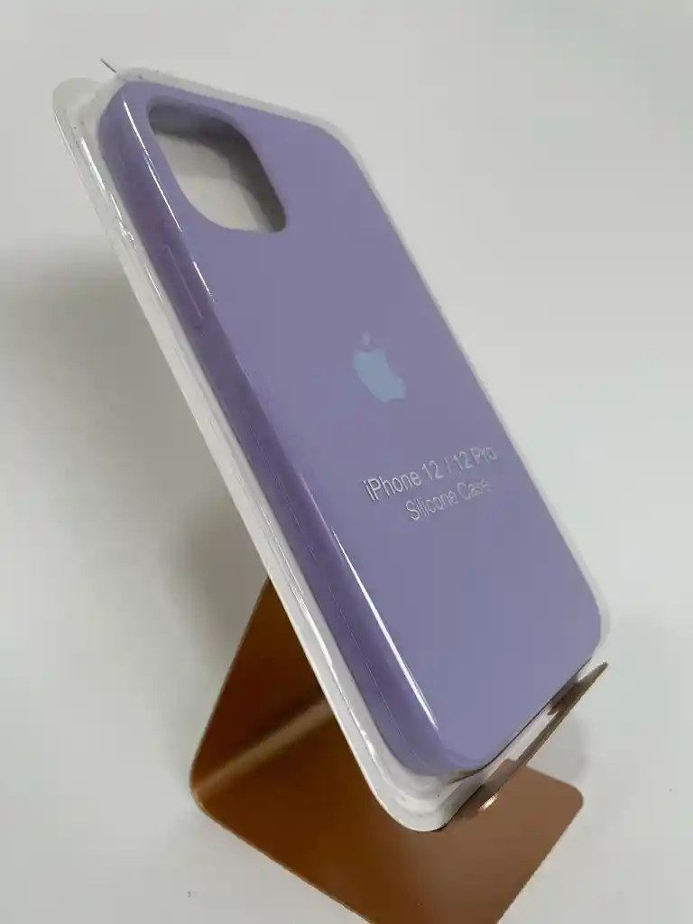 Silicon Case Iphone 12 12 Pro Lila
