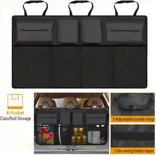 Organizador De Espacio Multifuncional Para Maleta De Carro