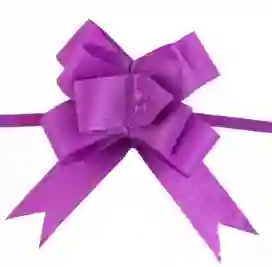 Moño Listo Metalizado Mini Morado