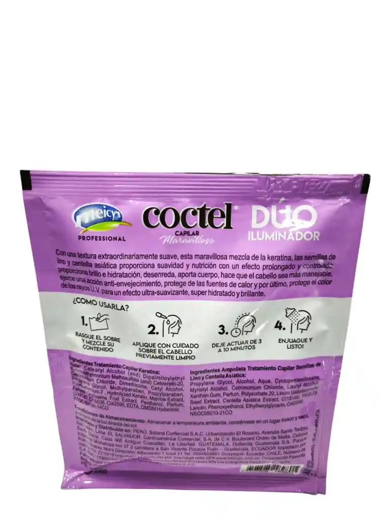 Coctel Meicy´s Maravilloso Duo Iluminador 50 Ml
