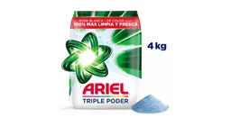 Jabon Ariel Triple Poder 4kg