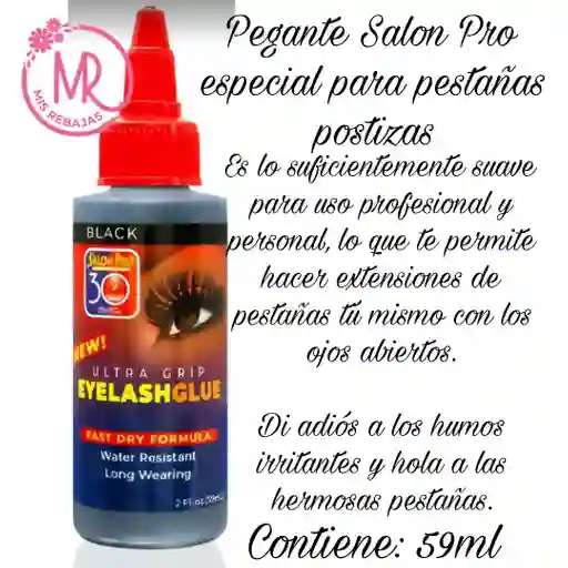 Pegante Salon Pro Especial Para Pestañas Postizas.