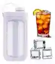 Botella Hielera Cubos Hielo Portatil Bebidas
