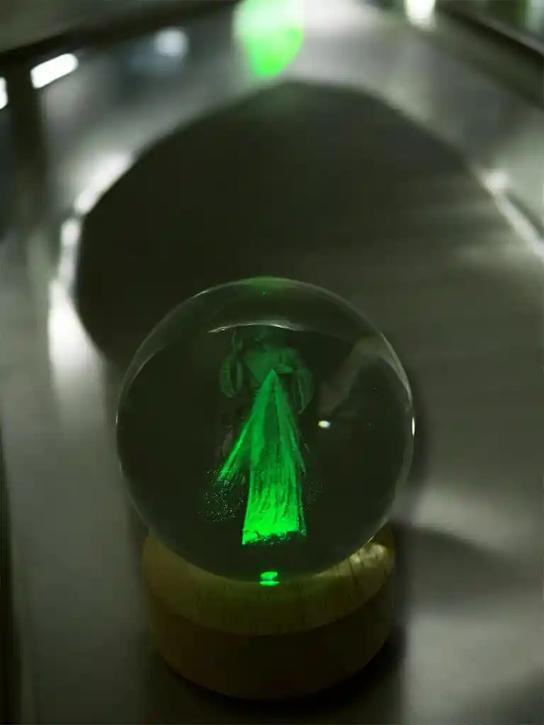 Lamparas Bola De Cristal 3d