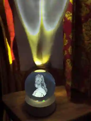 Lamparas Bola De Cristal 3d