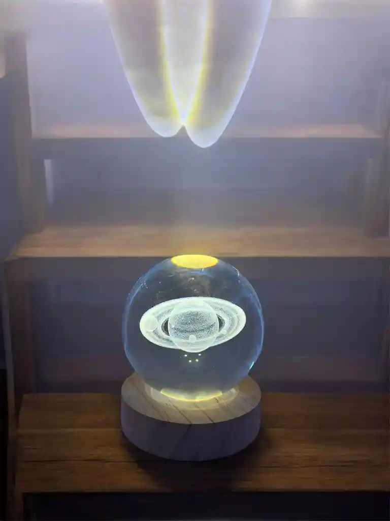 Lamparas Bola De Cristal 3d