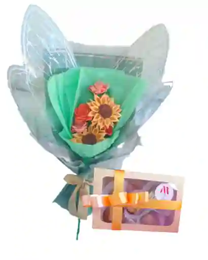 Ramo Radiante Mariposa Con Chocolates