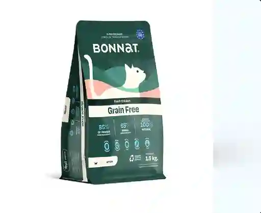 Bonnat Grain Free Feline Kitten 1,5kg