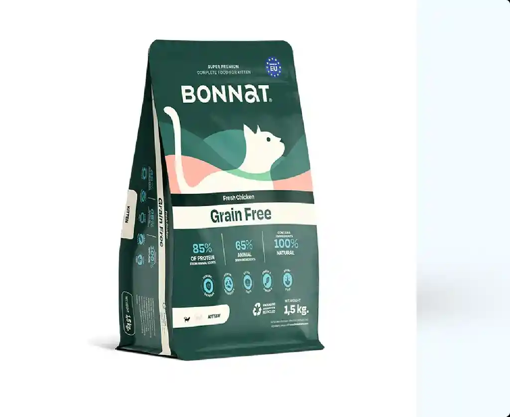 Bonnat Grain Free Feline Kitten 1,5kg