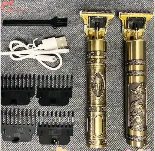 Maquina Recortadora Vintage T9 Trimmer Professional Corta Pelo Barba Patillas