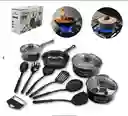 Set Sartenes 13pcs Negros