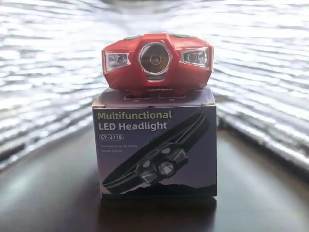 Linterna Minera De Pilas, 5 Modos De Luz Led / Cy - 2118