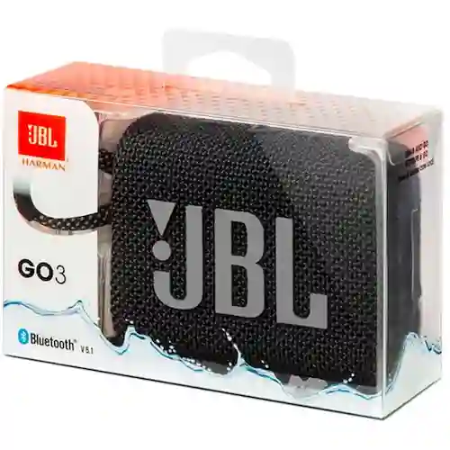 Parlante Jbl Go3 Bluetooth V 5.1 / Negro Original!