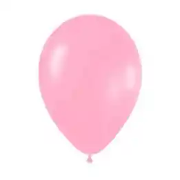 Globos O Bombas Rosada R12 X 12 Und