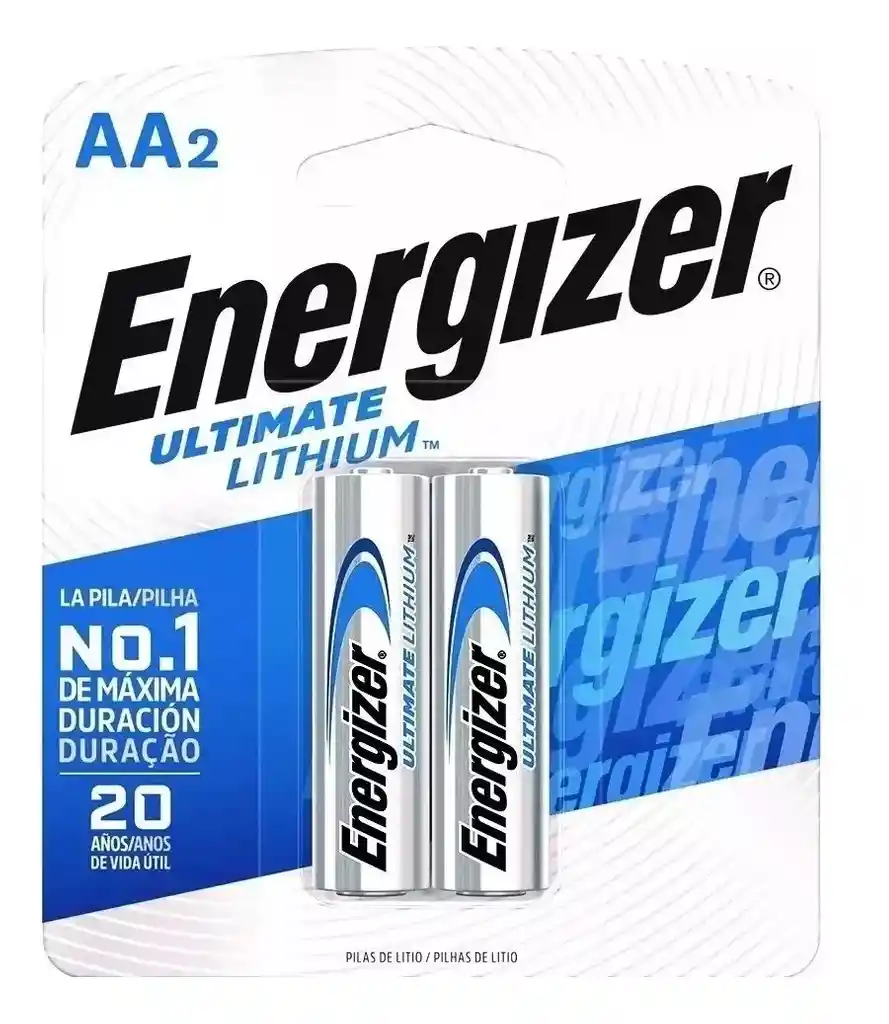 Pila Batería Energizer Aa Larga Duración Ultimate Lithium