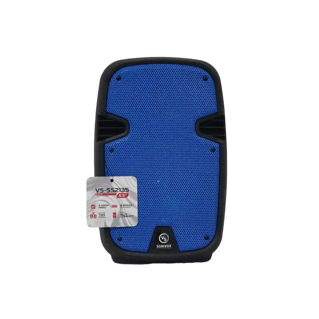 Cabina De Sonido 6.5" Pulgadas Sonivox Vs-ss2135 Azul