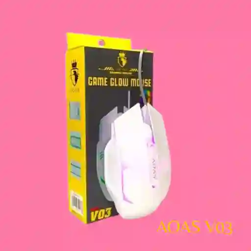 Mouse Gamer Aoas V03 / Blanco