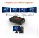 Splitter Hdmi 1 X 4 (1 Entrada 4 Pantallas) Ultra Hd