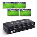 Splitter Hdmi 1 X 4 (1 Entrada 4 Pantallas) Ultra Hd