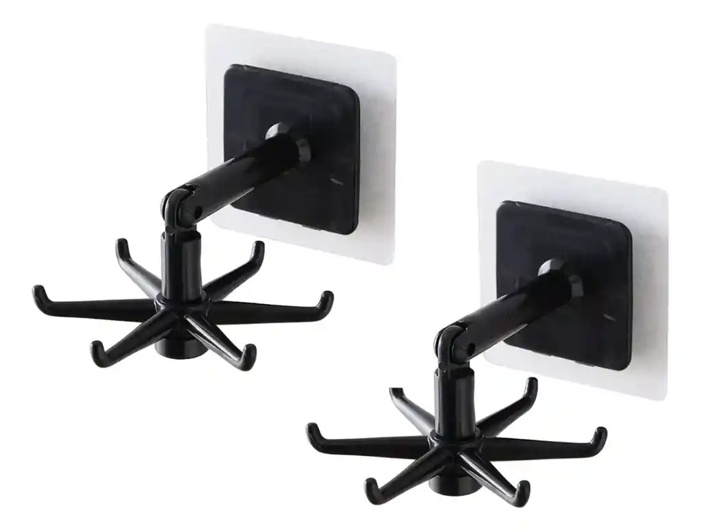 Gancho Colgador Adhesivo Hogar Utensilios Cocina Giratorio