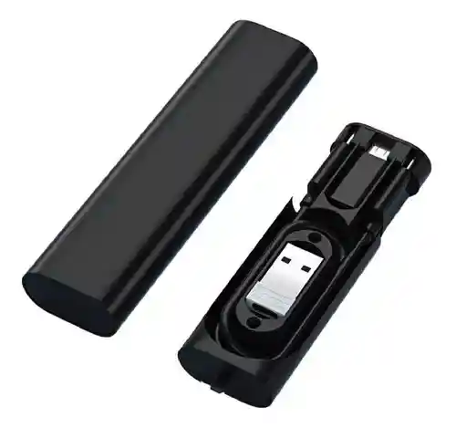 Kit Data Para Viajes Adaptador Carga Celulares Universal Usb Multiconector Cable 60w