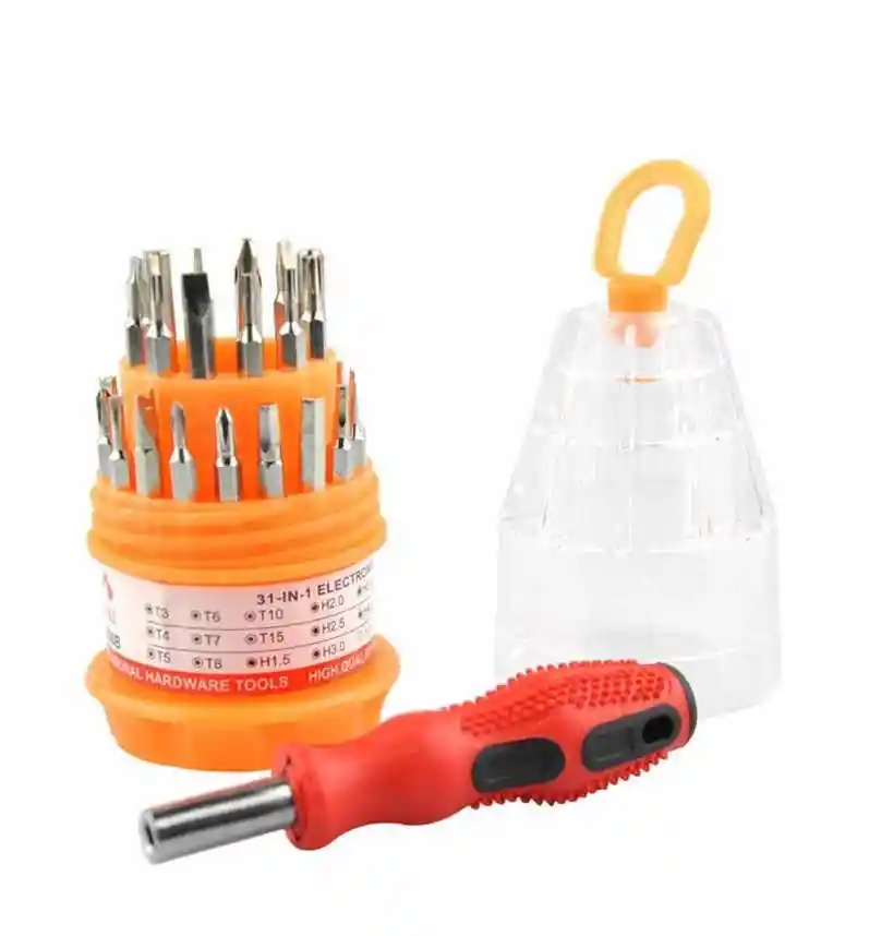 Destornillador Kit 31 En 1 Set De Precision Multi Uso
