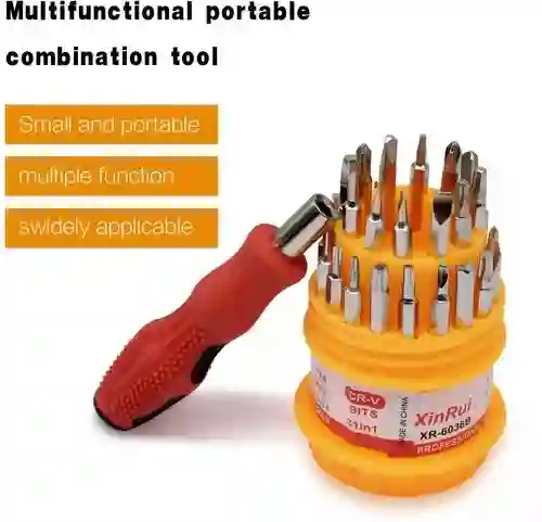 Destornillador Kit 31 En 1 Set De Precision Multi Uso