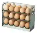 Organizador De Huevos 3 Niveles X30