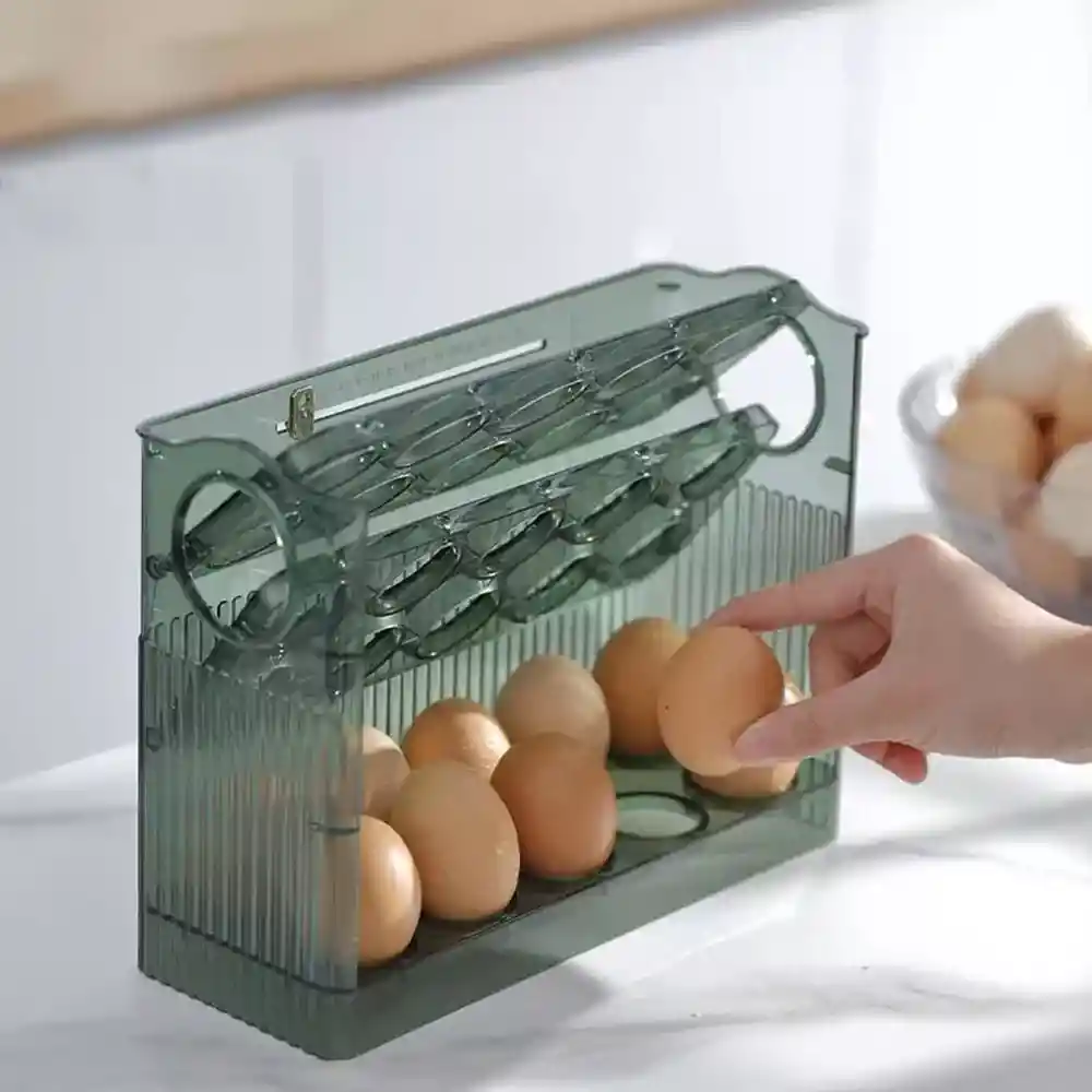Organizador De Huevos 3 Niveles X30