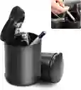 Cenicero Carro Portatil Mini Caneca Basura Con Tapa Anti Humo Plastico Fiesta Balcon