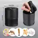 Cenicero Carro Portatil Mini Caneca Basura Con Tapa Anti Humo Plastico Fiesta Balcon
