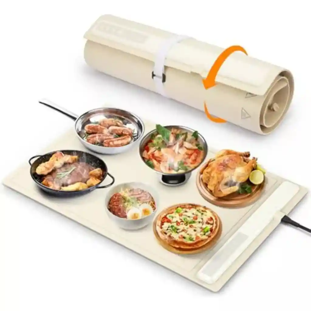 	 Bandeja Eléctrica Calienta-platos Pcomida Calentamiento Un