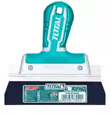 Espatula Inoxidable Para Drywall Total 8" Mango Caucho